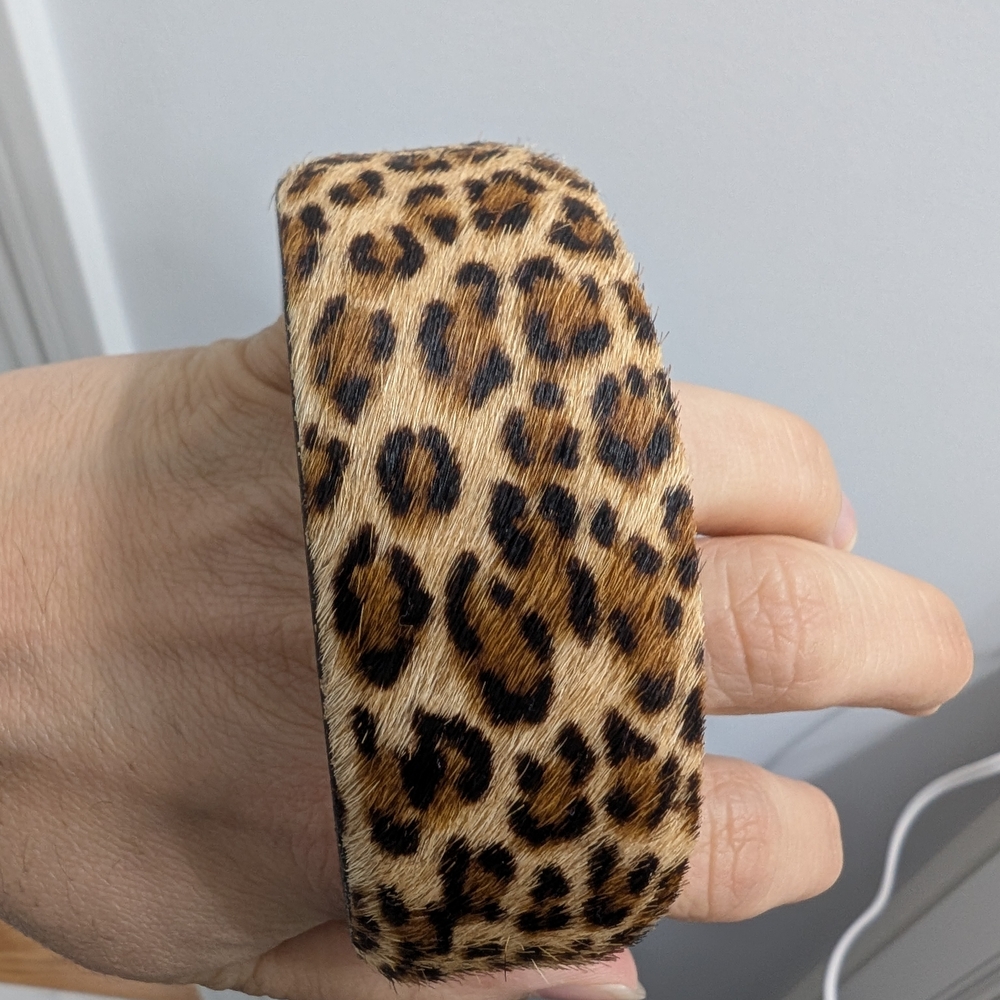 Leopard Print Belt